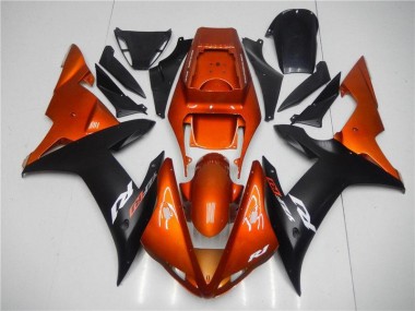 Cheapest 2002-2003 Orange Black Yamaha YZF R1 Bike Fairings UK
