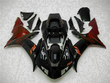 Cheapest 2002-2003 Black Yamaha YZF R1 Motorcylce Fairings UK
