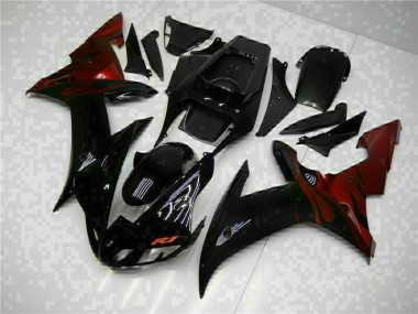Cheapest 2002-2003 Black Yamaha YZF R1 Motorcycle Fairings UK