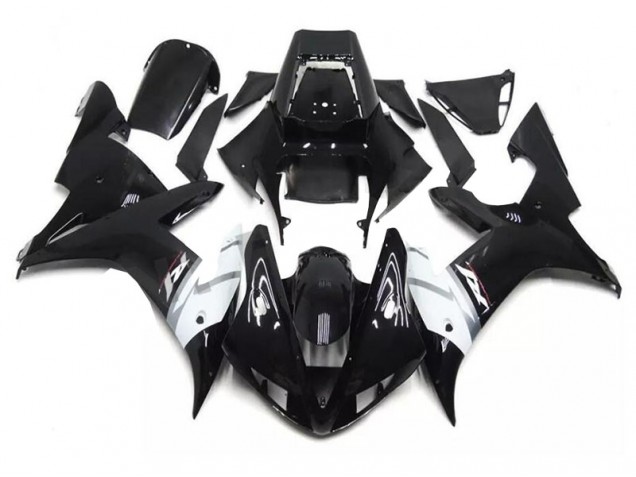 Cheapest 2002-2003 Black White Yamaha YZF R1 Motor Bike Fairings UK Cheapest 2002-2003 Black White Yamaha YZF R1 Motor Bike Fairings UK