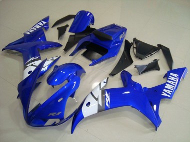Cheapest 2002-2003 White Blue Yamaha YZF R1 Motor Bike Fairings UK