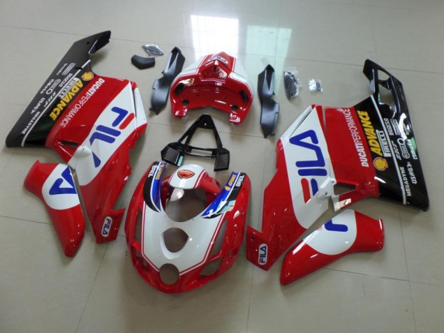 Cheapest 2003-2004 Red Fila Ducati 749 999 Bike Fairings UK Cheapest 2003-2004 Red Fila Ducati 749 999 Bike Fairings UK
