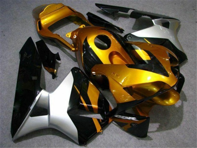 Cheapest 2003-2004 Gold Silver Black Honda CBR600RR Bike Fairings UK Cheapest 2003-2004 Gold Silver Black Honda CBR600RR Bike Fairings UK