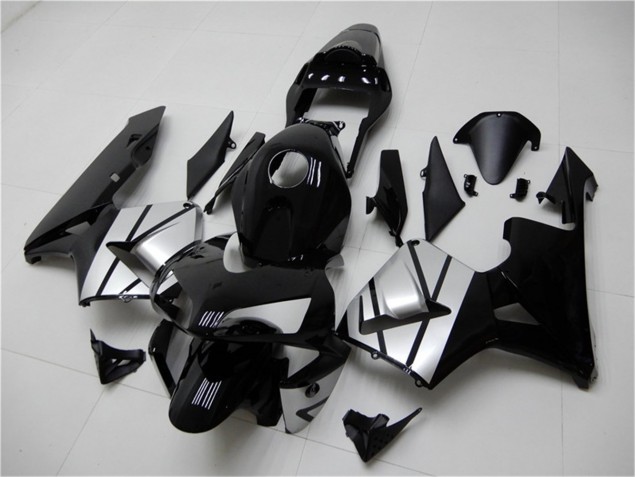 Cheapest 2003-2004 Black Silver Honda CBR600RR Bike Fairing UK Cheapest 2003-2004 Black Silver Honda CBR600RR Bike Fairing UK