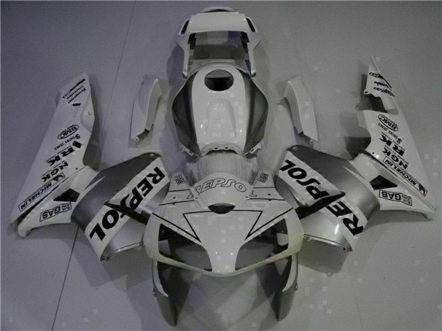 Cheapest 2003-2004 White Repsol Honda CBR600RR Motorcycle Replacement Fairings UK Cheapest 2003-2004 White Repsol Honda CBR600RR Motorcycle Replacement Fairings UK