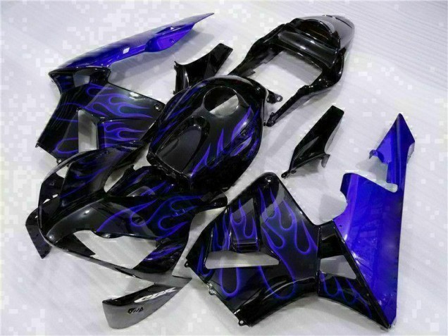 Cheapest 2003-2004 Black with Blue Flame Honda CBR600RR Motorcycle Fairing Kits UK Cheapest 2003-2004 Black with Blue Flame Honda CBR600RR Motorcycle Fairing Kits UK