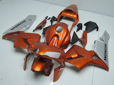 Cheapest 2003-2004 Orange Silver Honda CBR600RR Motorbike Fairing UK
