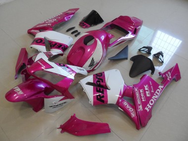 Cheapest 2003-2004 Pink Repsol Honda CBR600RR Motor Bike Fairings UK