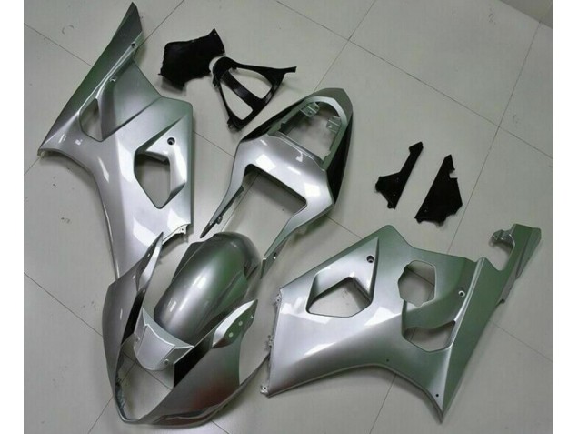 Cheapest 2003-2004 Silver Suzuki GSXR 1000 Motorcyle Fairings UK