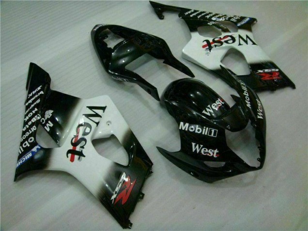 Cheapest 2003-2004 White Black Suzuki GSXR 1000 Motorbike Fairing UK Cheapest 2003-2004 White Black Suzuki GSXR 1000 Motorbike Fairing UK