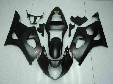 Cheapest 2003-2004 Black Suzuki GSXR 1000 Motor Bike Fairings UK