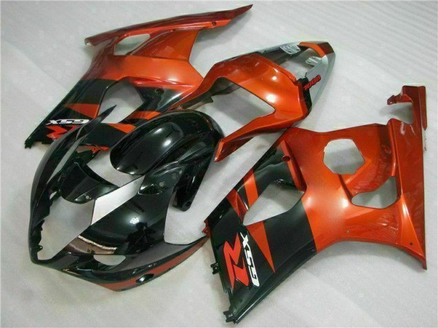 Cheapest 2003-2004 Brown Black Suzuki GSXR 1000 Replacement Motorcycle Fairings UK