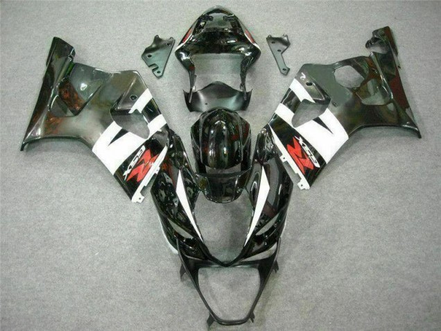 Cheapest 2003-2004 White Black Suzuki GSXR 1000 Motorcycle Replacement Fairings UK Cheapest 2003-2004 White Black Suzuki GSXR 1000 Motorcycle Replacement Fairings UK