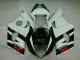 Cheapest 2003-2004 White Black Suzuki GSXR 1000 Motorcyle Fairings UK