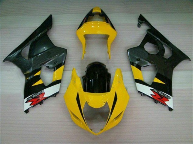 Cheapest 2003-2004 Yellow Black Suzuki GSXR 1000 Motorcycle Fairings Kit UK