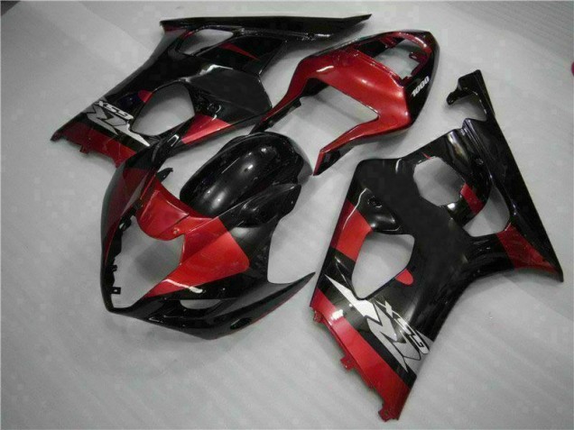 Cheapest 2003-2004 Red Black Suzuki GSXR 1000 Motorcycle Fairing Kits UK