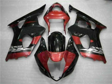 Cheapest 2003-2004 Red Black Suzuki GSXR 1000 Motorcycle Fairing Kits UK