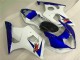 Cheapest 2003-2004 White Blue Suzuki GSXR 1000 Bike Fairings UK