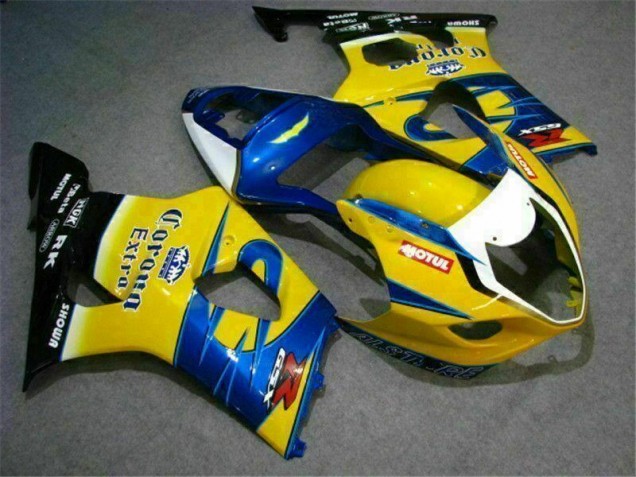Cheapest 2003-2004 Yellow Blue Suzuki GSXR 1000 Bike Fairings UK Cheapest 2003-2004 Yellow Blue Suzuki GSXR 1000 Bike Fairings UK