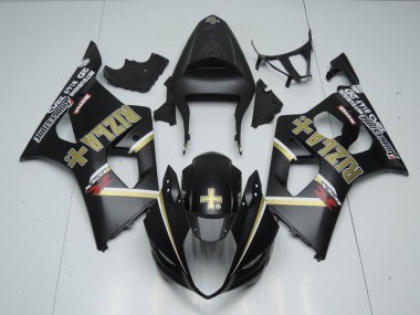 Cheapest 2003-2004 Matte Black Rizla Suzuki GSXR 1000 Motorbike Fairing UK