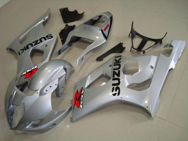 Cheapest 2003-2004 Silver Suzuki GSXR 1000 Bike Fairing Kit UK Cheapest 2003-2004 Silver Suzuki GSXR 1000 Bike Fairing Kit UK