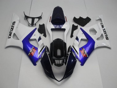 Cheapest 2003-2004 Dark Blue Front and Blue Suzuki GSXR 1000 Motorcycle Replacement Fairings UK