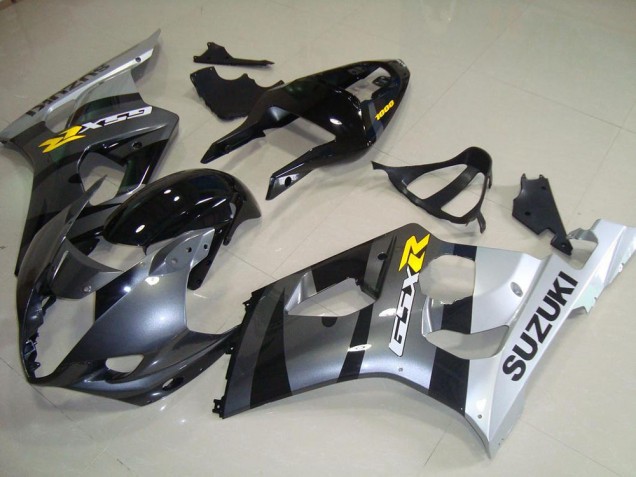 Cheapest 2003-2004 Grey Silver Suzuki GSXR 1000 Motorcycle Fairings Kit UK