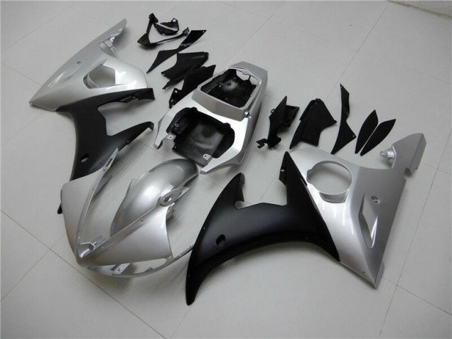 Cheapest 2003-2005 Silver Black Yamaha YZF R6 Motorcylce Fairings UK Cheapest 2003-2005 Silver Black Yamaha YZF R6 Motorcylce Fairings UK