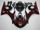 Cheapest 2003-2005 Black Red Flame Yamaha YZF R6 Motorcycle Fairing UK Cheapest 2003-2005 Black Red Flame Yamaha YZF R6 Motorcycle Fairing UK