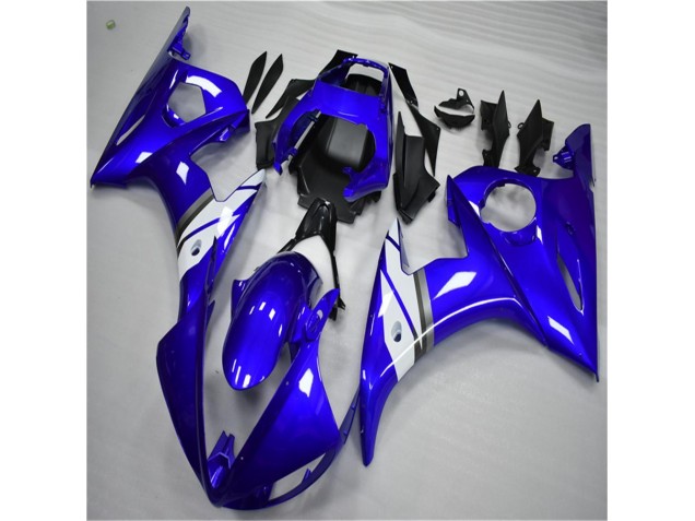 Cheapest 2003-2005 Blue White Yamaha YZF R6 Bike Fairings UK Cheapest 2003-2005 Blue White Yamaha YZF R6 Bike Fairings UK