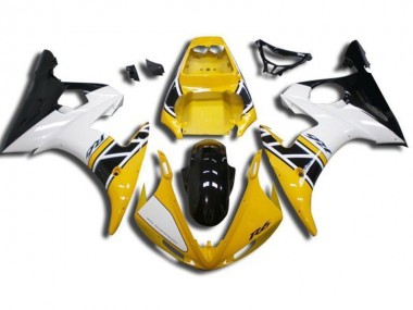Cheapest 2003-2005 Yellow Yamaha YZF R6 Bike Fairings UK