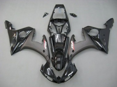 Cheapest 2003-2005 Contrast Black Yamaha YZF R6 Motorcycle Replacement Fairings UK