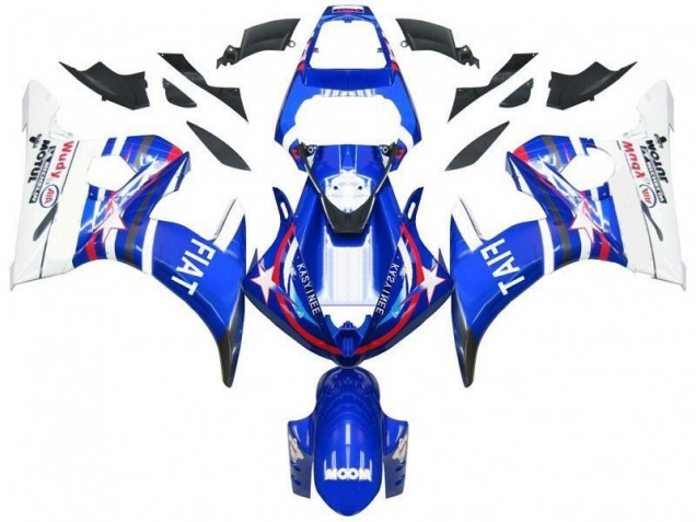 Cheapest 2003-2005 Blue Star Fiat Yamaha YZF R6 Motorcycle Fairing UK Cheapest 2003-2005 Blue Star Fiat Yamaha YZF R6 Motorcycle Fairing UK