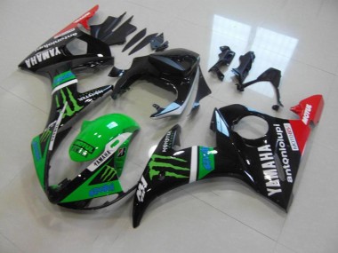 Cheapest 2003-2005 Green Monster Yamaha YZF R6 Replacement Motorcycle Fairings UK