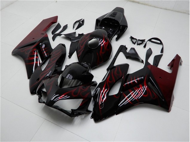 Cheapest 2004-2005 Red Black Honda CBR1000RR Motorbike Fairing Kits UK Cheapest 2004-2005 Red Black Honda CBR1000RR Motorbike Fairing Kits UK