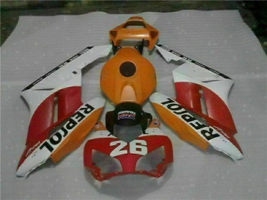 Cheapest 2004-2005 Orange Red Repsol 26 Honda CBR1000RR Motorcycle Bodywork UK