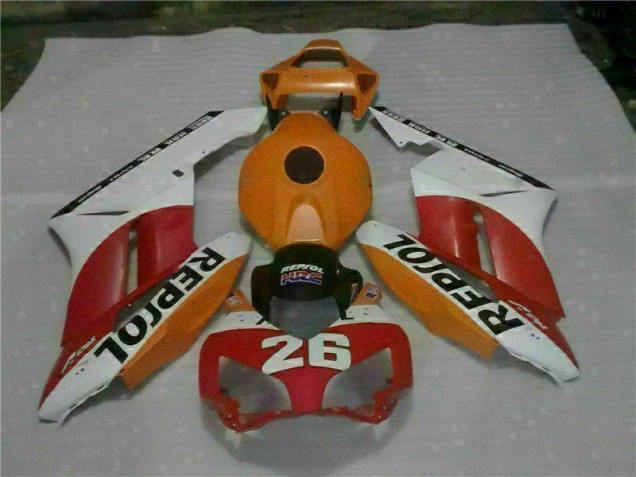 Cheapest 2004-2005 Orange Red Repsol 26 Honda CBR1000RR Motorcycle Bodywork UK Cheapest 2004-2005 Orange Red Repsol 26 Honda CBR1000RR Motorcycle Bodywork UK