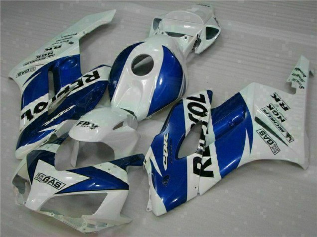 Cheapest 2004-2005 White Blue Repsol Honda CBR1000RR Motorbike Fairing Kits UK Cheapest 2004-2005 White Blue Repsol Honda CBR1000RR Motorbike Fairing Kits UK