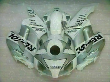 Cheapest 2004-2005 White Silver Repsol Honda CBR1000RR Motorcyle Fairings UK