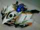 Cheapest 2004-2005 White Blue Honda CBR1000RR Replacement Fairings UK