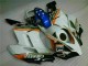 Cheapest 2004-2005 White Blue Honda CBR1000RR Replacement Fairings UK