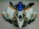 Cheapest 2004-2005 White Blue Honda CBR1000RR Replacement Fairings UK