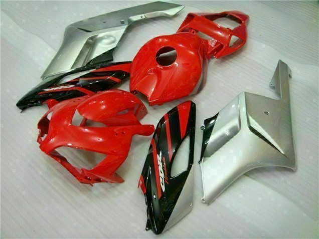 Cheapest 2004-2005 Red Silver Honda CBR1000RR Moto Fairings UK