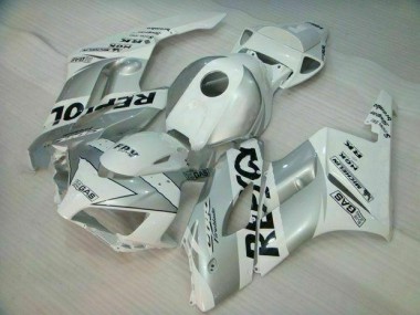 Cheapest 2004-2005 Silver White Repsol Honda CBR1000RR Motor Fairings UK