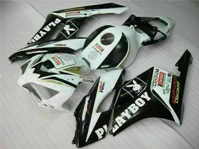 Cheapest 2004-2005 Black White Honda CBR1000RR Motorcycle Fairings UK Cheapest 2004-2005 Black White Honda CBR1000RR Motorcycle Fairings UK