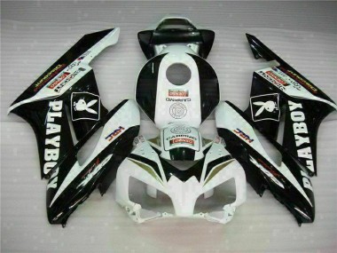 Cheapest 2004-2005 Black White Honda CBR1000RR Motorcycle Fairings UK