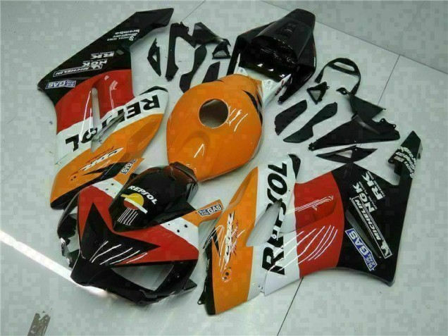 Cheapest 2004-2005 Orange Black Repsol Honda CBR1000RR Motorbike Fairing UK Cheapest 2004-2005 Orange Black Repsol Honda CBR1000RR Motorbike Fairing UK