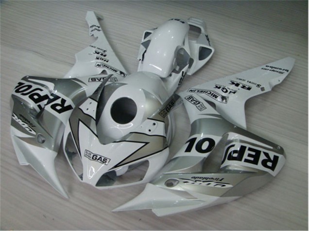 Cheapest 2004-2005 White Silver Black Repsol Honda CBR1000RR Replacement Fairings UK