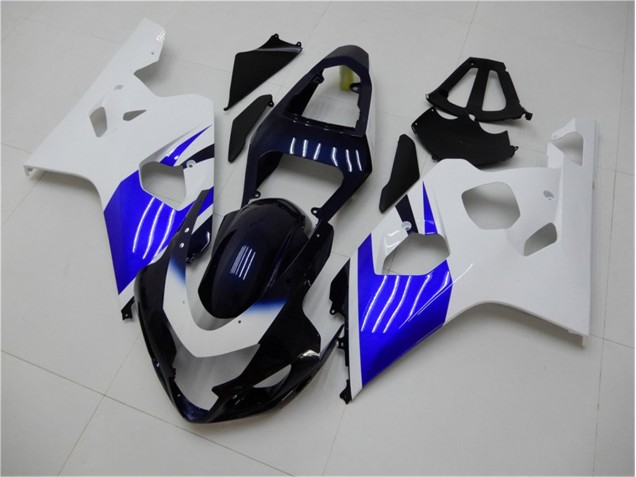 Cheapest 2004-2005 White Blue Suzuki GSXR 600/750 Replacement Motorcycle Fairings UK Cheapest 2004-2005 White Blue Suzuki GSXR 600/750 Replacement Motorcycle Fairings UK