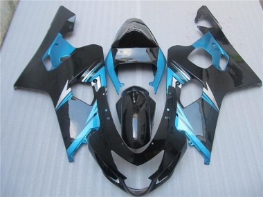 Cheapest 2004-2005 Blue Black Suzuki GSXR 600/750 Motorcycle Fairing Kit UK